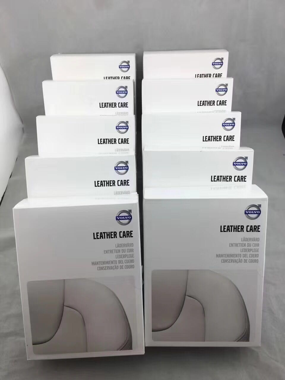 Volvo's original Swedish imported leather cleaning and care set has a shelf life of about August 2023