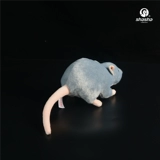 Подарочный знак зодиака года Крысы: серый мышонок, плюшевая игрушка-мышка, кукла-мышка, игрушка-симулятор животного.