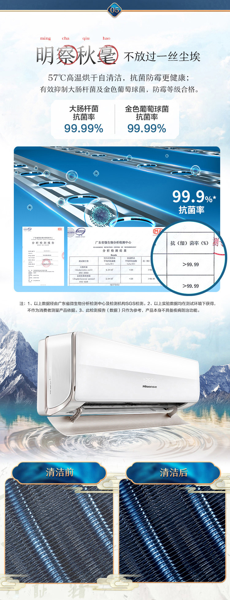 海信 大1匹 新一级能效 壁挂式空调 图9