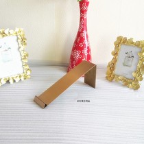 Supply rose gold shoe rack high-grade shoes display rack shoes torose gold shoe props