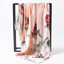 High-end silk scarf display rack towel rack window display props jewelry display box black white box display