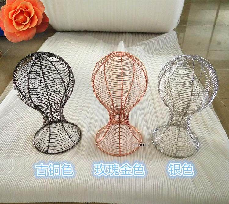 Supply rose gold hat rack silver hat rack bronze hat rack hat display rack wrought iron hat rack