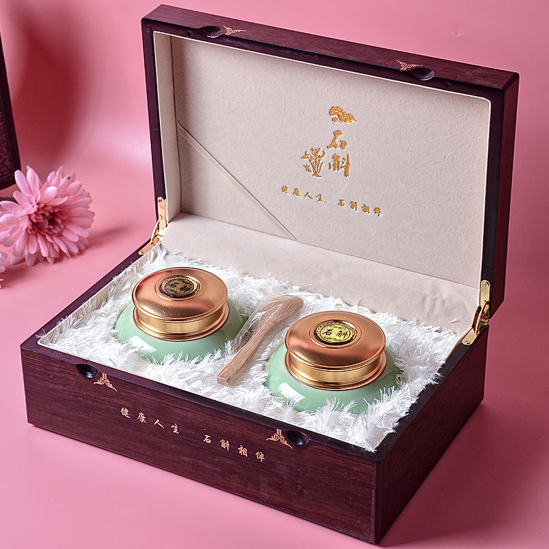 (Buy 3 get 1 free)Authentic health small iron maple bucket 250g gift box of Dendrobium Dendrobium gift box of Dendrobium