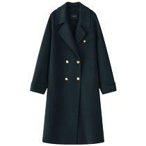 Single bundle large size womens 100 wool classic Italian loose double-sided woolen coat for women 2022 winter woolen coat