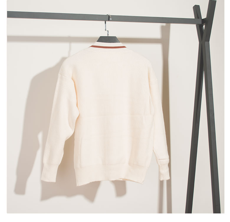 Thời trang mới casual knit cardigan 2018 Hàn Quốc tính khí đầu mùa thu áo len áo sơ mi ZB7139JD áo khoác cardigan