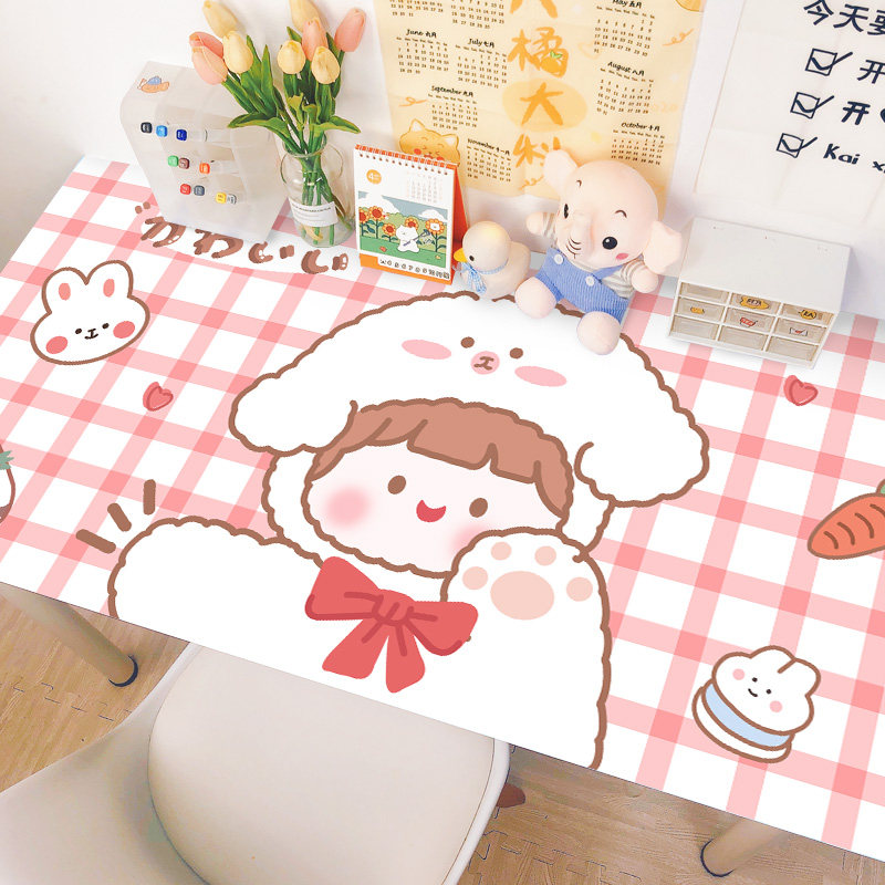 Cartoon anime cute desktop sticker waterproof self-adhesive scrubbable cabinet desk wardrobe sub furniture renovation sticker