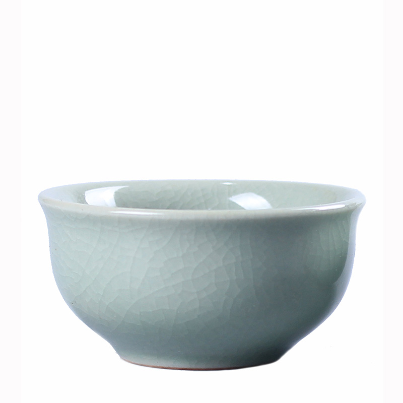 Household ceramic cups kung fu small teacups master single cup light tea bowl sample tea cup elder brother your up glass up