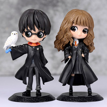 Birthday cake ornaments Magic Princess Hermione Harry Potter Characters Big-Eyed Doll Dark Castle