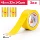Mạnh mẽ 6 cuộn băng cảnh báo PVC ngựa vằn màu vàng và đen cảnh báo mốc nhãn dán logo mặt đất cảnh báo phân chia định vị băng dính cảnh báo vàng đen