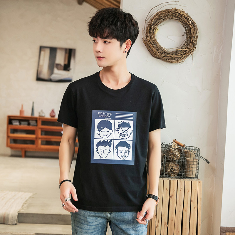 雪中飞 纯棉 男式短袖T恤*3件 双重优惠折后￥69.98包邮 多色可选