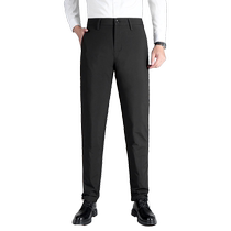 Flying in the Snow – pantalon en duvet doie pour homme Simple décontracté polyvalent noir chaud droit nouvelle collection automne et hiver 2023