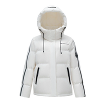 Snow Flying 2024 new autumn and winter womens short down jacket hooded sports casual fashion thickened versatile to keep out the cold