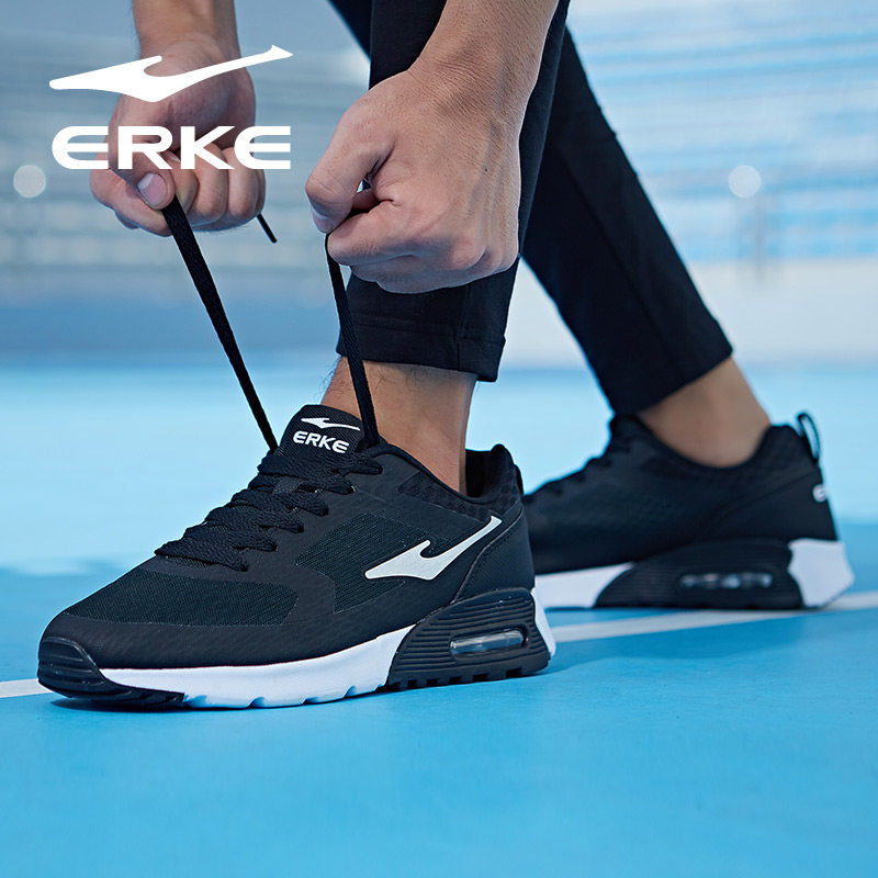 Hongxing Erke men's shoes summer breathable mesh sneaker brand casual shoes elevated cushion shoes running shoes