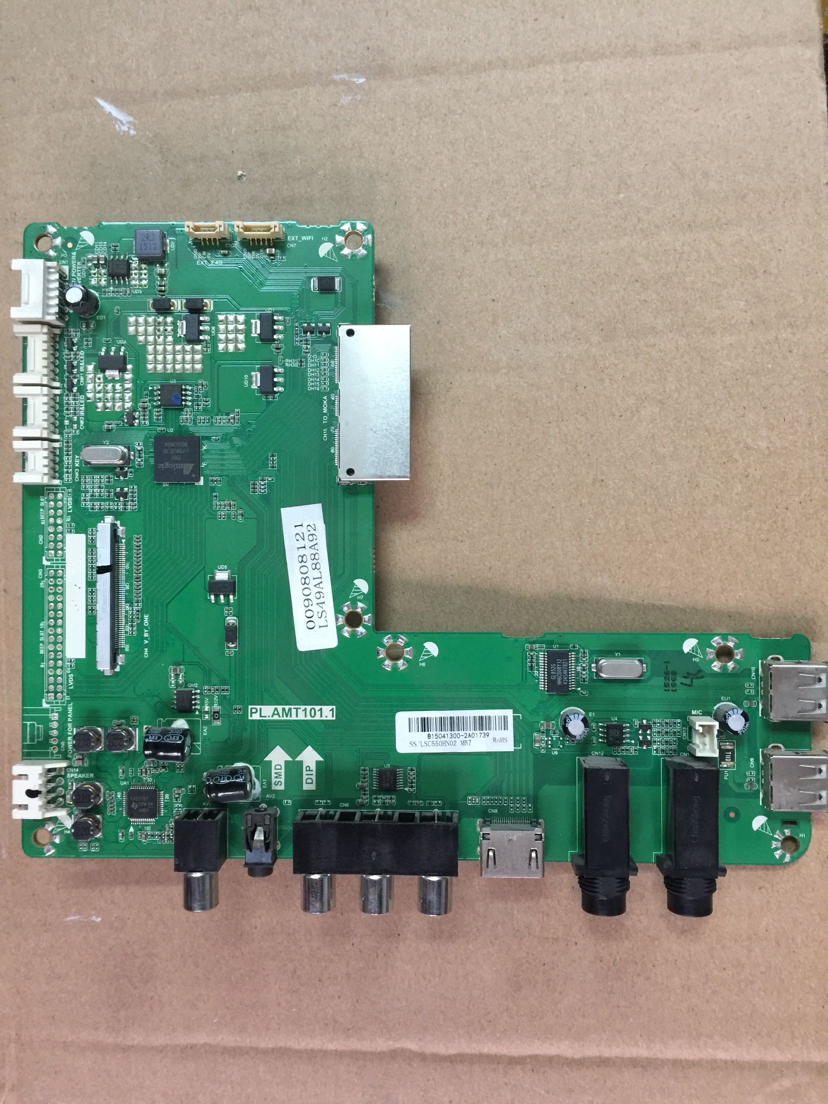Original Haier motherboard 0090808121 LS49 LE55 LE48