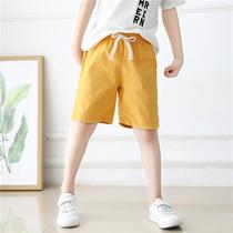 Color girls shorts childrens five points Black White Denim Home Children leisure sleep girl fight