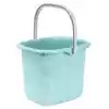 Household thickened small square bucket Large creative plastic deepened bucket Water storage bucket Portable rectangular multi-purpose