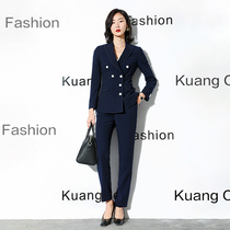 Suit Suit Women 2022 Spring New Professional Temperament Fashion Civil Service High-end President Interview Positive Dress
