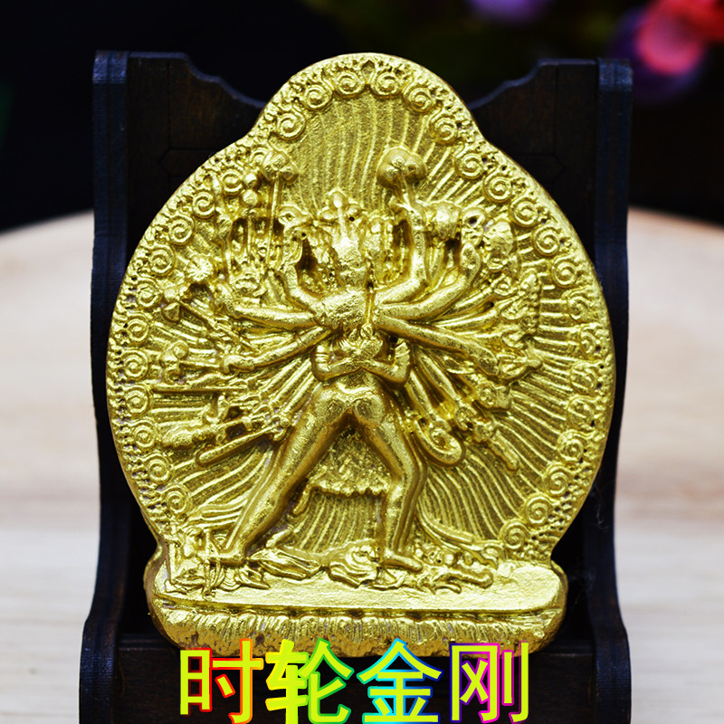 Time wheel King Kong wipe Myong Buddhist temple Supplies Buddha Statues handmade knot Clay Figurines figurines Figurines