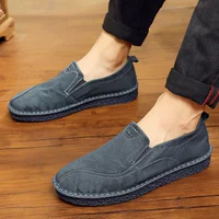 Mùa xuân giày vải mới nam giản dị thoáng khí thấp để giúp một đôi giày vải Bắc Kinh cũ nam phiên bản Hàn Quốc của xu hướng giày lười - Giày thấp giày thể thao gucci