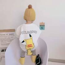 Baby One-piece Clothing Spring Autumn Net Infrared Out Autumn Clothing Baby Clothes Cute Bag Fart Clothes Triangle Khae Super Cute Climbing Clothes