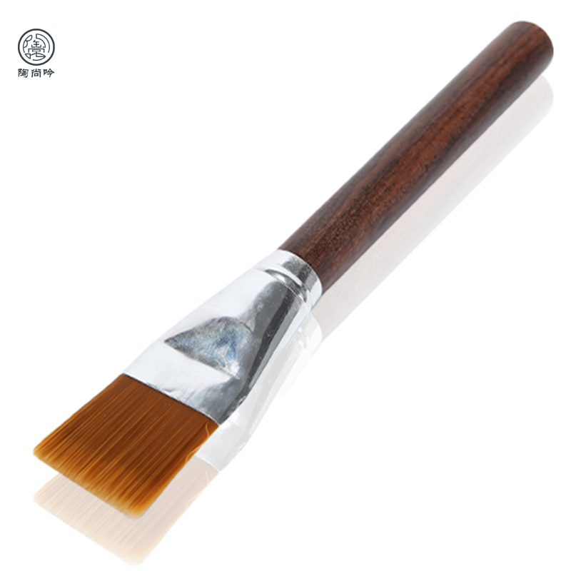 Taoshan chant tea set accessories tea brush raising pot pen Kung Fu tea tea pen brush tea sweep black sandalwood Pear Wood Tea Road