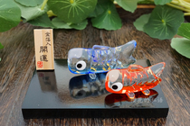 Japan more than a year carp banner a pair of home ornaments Creative office ornaments Desktop ornaments ornaments