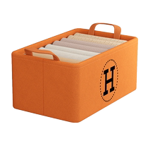 7-pack Clothes Storage Box Dopamine Home Wardrobe Layered Organizing Box for Pants and Clothes Folding Storage Cabinet