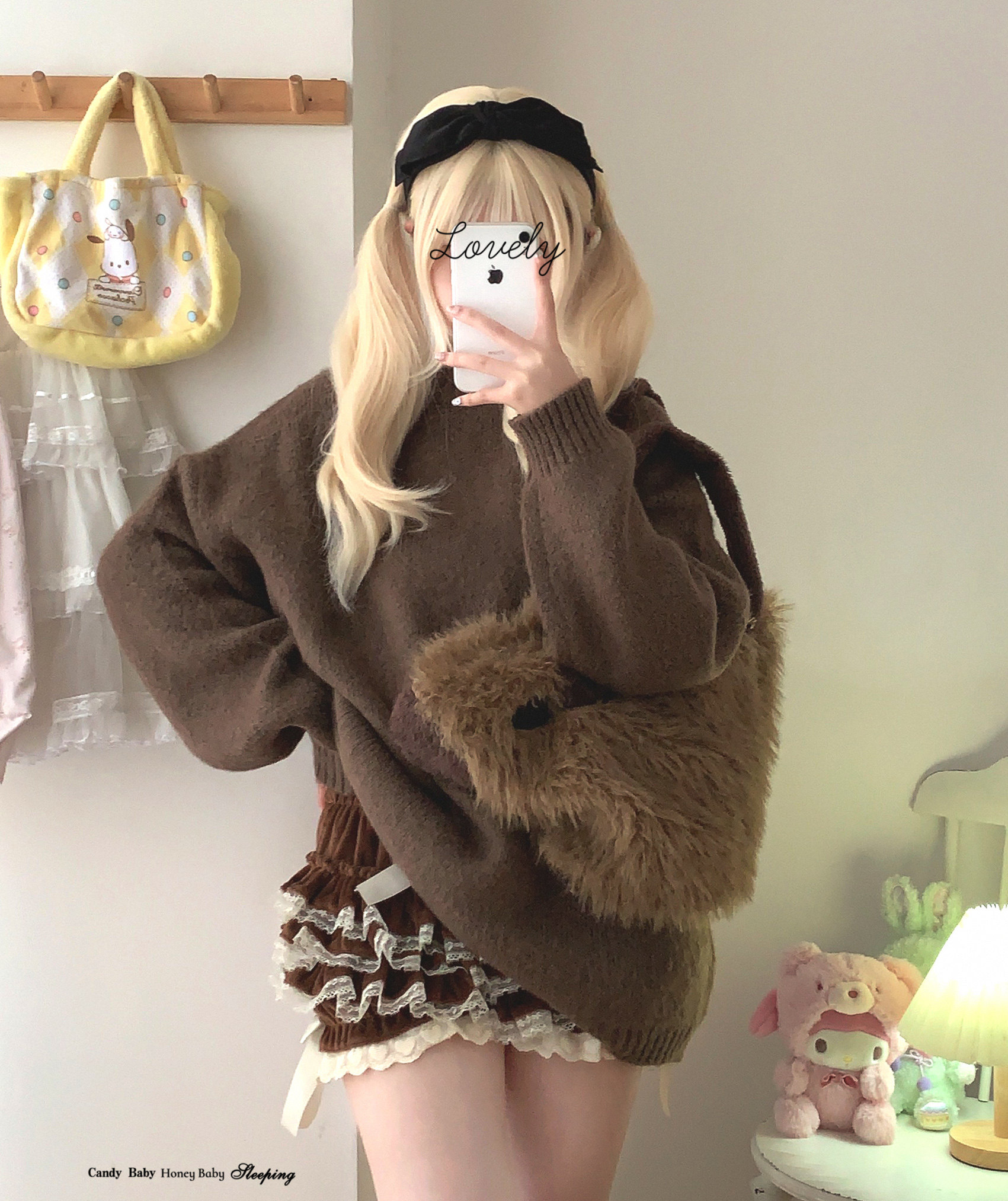 *sleepingdoll ручной работы * тыква сын бархат Слой торт осень и зима версия тыква брюки 