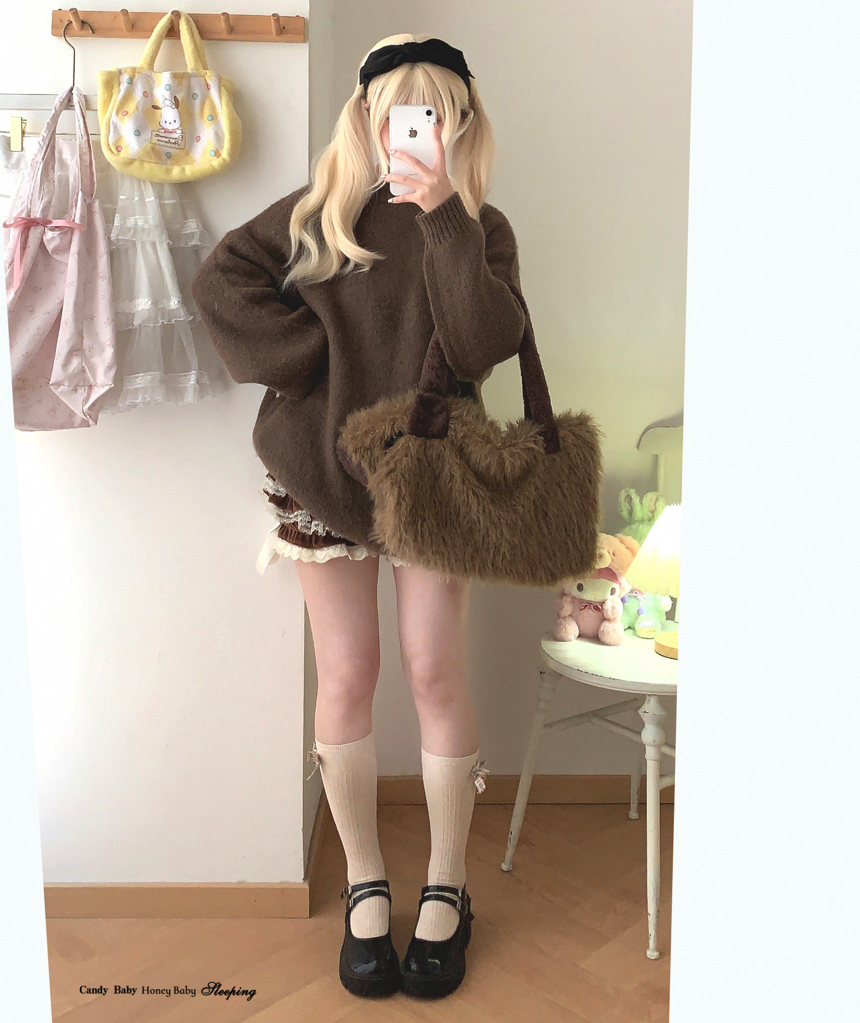 *sleepingdoll ручной работы * тыква сын бархат Слой торт осень и зима версия тыква брюки 