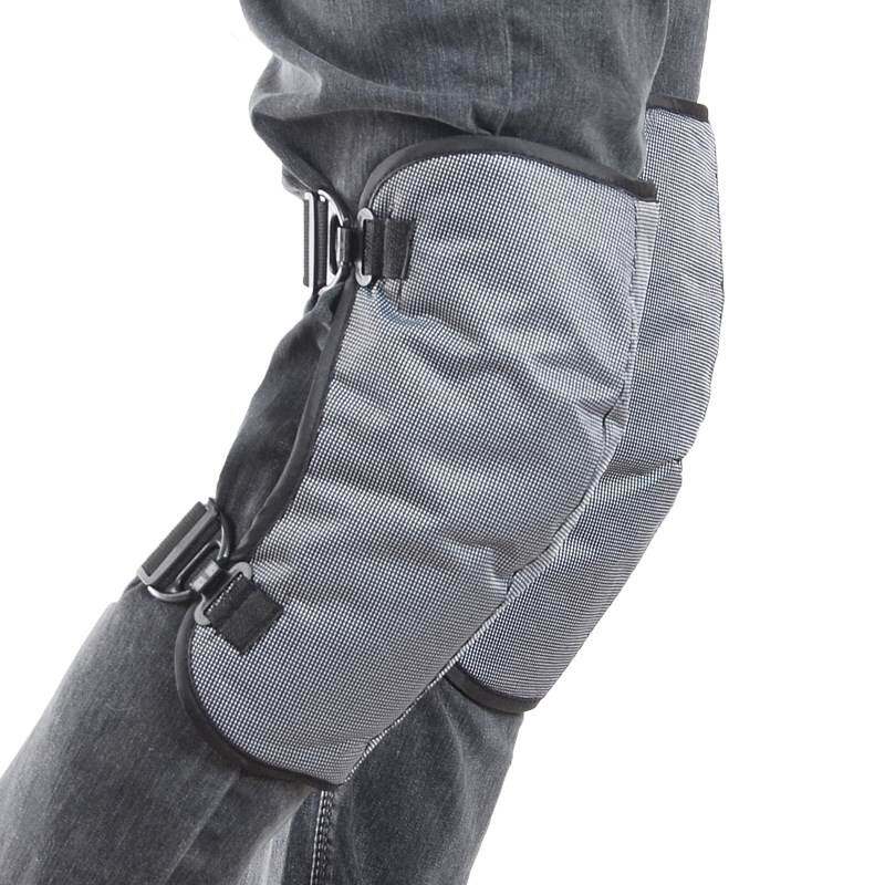 Electric battery motorcycle knee pads keep warm old cold legs cycling riding cold and windproof leg protection windproof men's winter