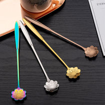 Ice cream small spoon delicate and nice looking flower type spoon Home fairy Cute Girl Hearts Coffee Sweet Spoons