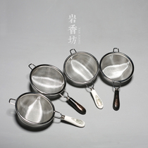 Yan Xiangfang Japanese-style 304 stainless steel tea leak metal kung fu tea ceremony tea filter tea set accessories