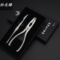 Brand eats crab tools crab eight pieces 304 stainless steel household crab crab peel crab clamp 8
