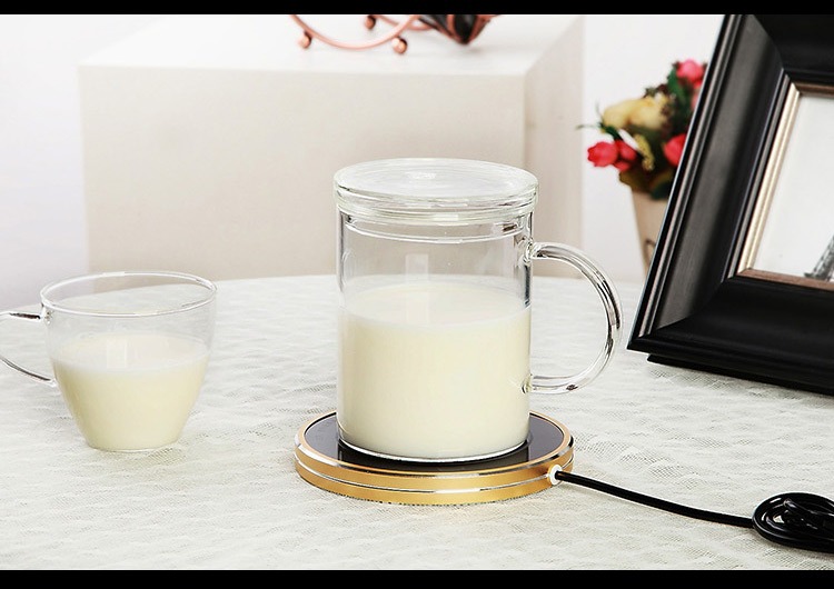 Association, longteng V fashion insulation base temperature warm milk tea heater keller mat glass teapot tea