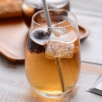 Brand Supermake INS Smoothie Smoothie Oval Transparent Glass Yoguru Cup