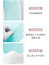 High-end high-end baby bath tub rack bath mat bath net net pocket bath artifact can sit and lie down newborn baby bath