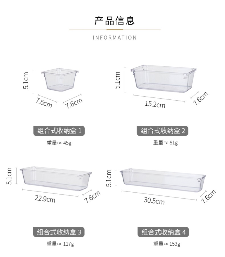 Association, longteng plastic transparent kitchen drawer boxes dressers classification the fork and knife tableware free storage box