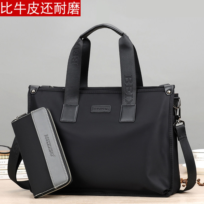 Delivery handbag Business briefcase Men's handbag Men's handbag Single shoulder bag Canvas Oxford Cloth Diagonal Satchel Bag bag