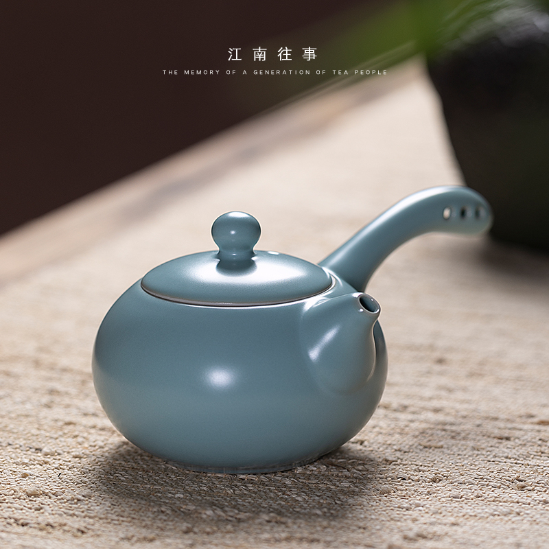 Jiangnan past shamrock and exquisite pot of your up black tea in teapot kung fu tea set your porcelain pot of small ceramic teapot