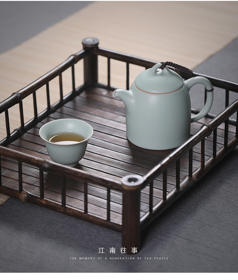 Jiangnan past your up kung fu tea set ceramic portable travel tea set on the teapot teacup office home