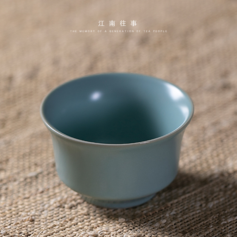 Jiangnan past shamrock vice - mayor of ceramic kung fu tea set single cup your up open piece of masters cup sample tea cup small tea cups