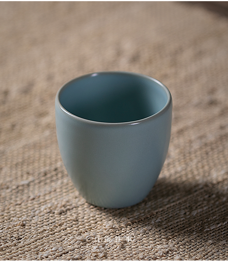 Jiangnan past your up shamrock aloes cups sliced open sample tea cup kung fu tea set small tea cups porcelain single cup cup