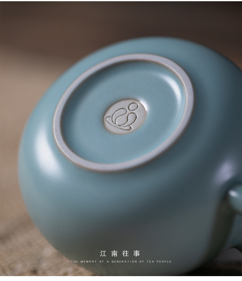Jiangnan past your up qiao take xi shi pot of kung fu tea set within your porcelain ceramic teapot little teapot single pot
