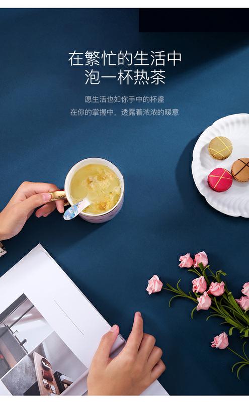 The tide of The Summer Palace cup Chinese wind lovers ceramic coffee cup gift mugs creative move trend