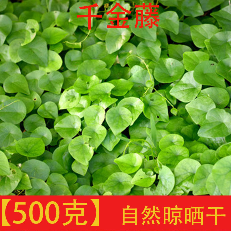 Thousand gold vine Chinese herbal medicine money hanging turtle freshly picked non-woven fabric convenient packaging buy two get one free 500g