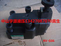 RV-G06 RV-G03 Pilot Operated Relief Valve ASHON Pressure valve BG-06 03 Plate Pressure Regulator