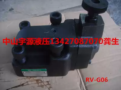 RV-G06 RV-G03 Pilot relief valve ASHON pressure valve BG-06 03 Plate pressure regulator
