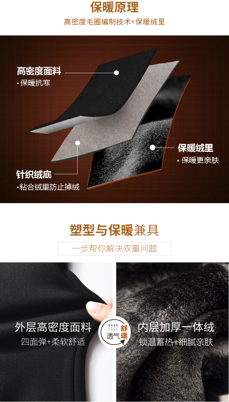 Quần yiyang nữ 2018 mùa đông mới màu đen cộng với quần legging nhung nữ mặc quần chân bút chì dày ấm quần sooc nữ