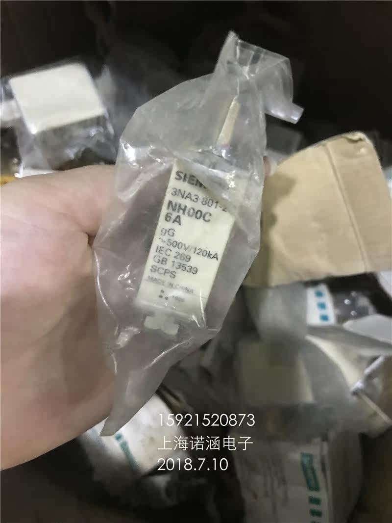 Fuse 3NA3 801-2C NH000 -gG 6A 3NA3801-2C