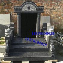 Marble Carved Tombstone Granite Tombstone Stone Tablet Custom China Montenegro West Black Sesame Grey G654 Stone
